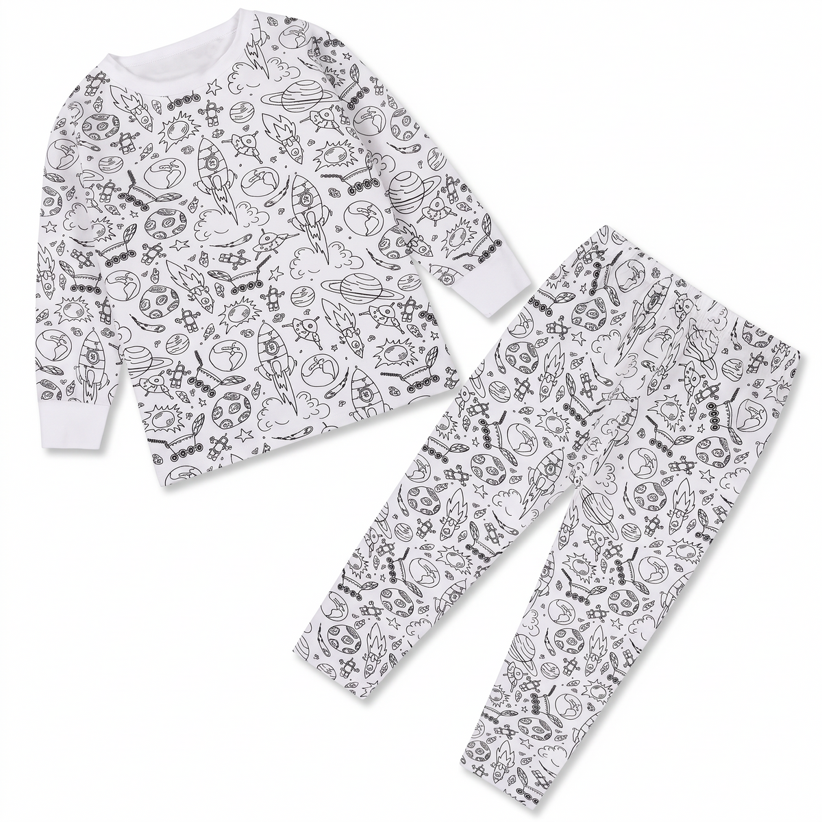 Pijama para colorear: creatividad sin pantallas