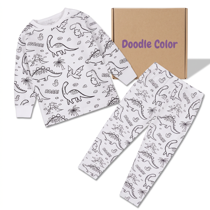 Pijama para colorear: creatividad sin pantallas